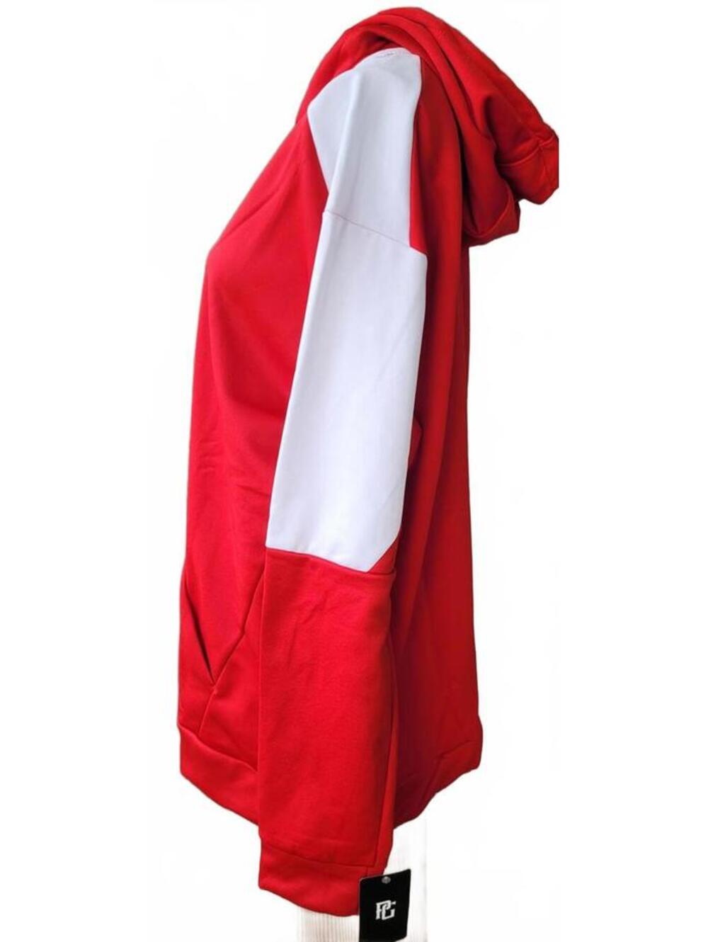 PG Perfect Game Red White Hoodie Apparel Active Men's Sweat